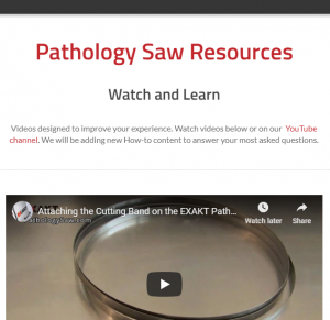 EXAKT Pathology Learning Center