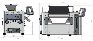 EXAKT 120S PLus Dimensions