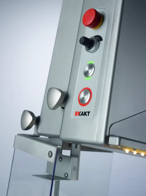 EXAKT Pathology saw speed control