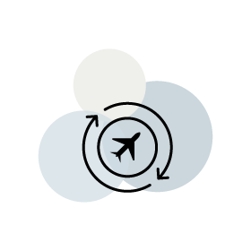 icon representing transfer of aircraft title beneficiary