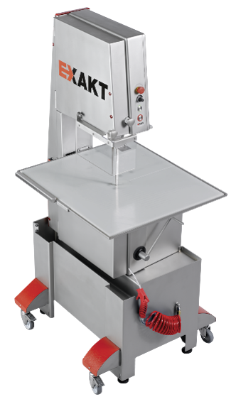 EXAKT 302 Pathology Saw with stainless steel worksurface